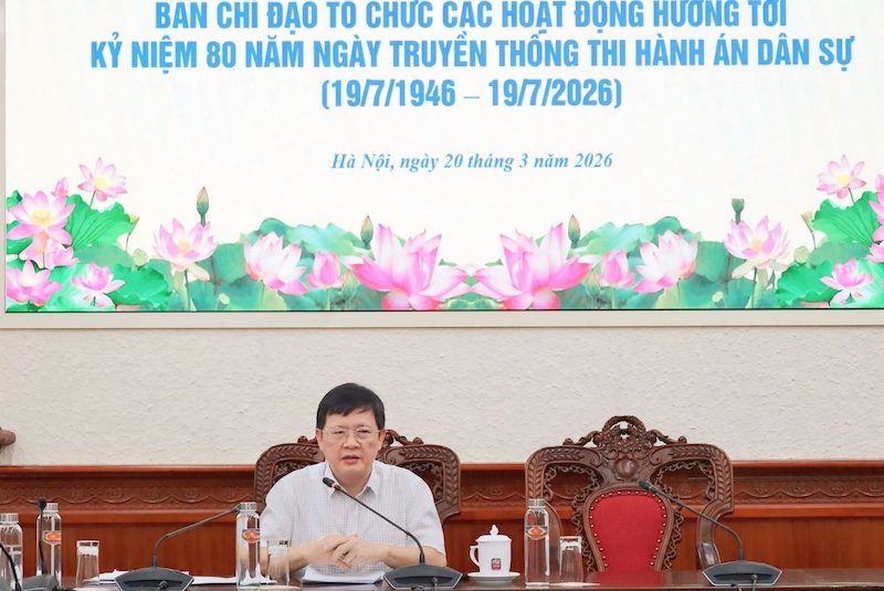 Ban Chỉ đạo tổ chức các hoạt động hướng tới kỷ niệm 80 năm ngày Truyền thống THADS họp phiên đầu tiên